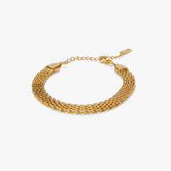 Golden Mesh Bracelet