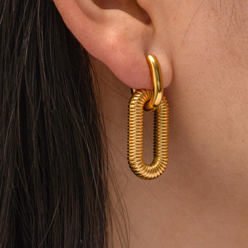 Double Hoops Earrings