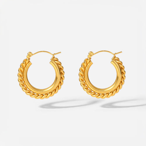 Double Croissant Earrings