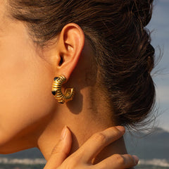 Black Pearl Earrings
