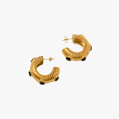 Black Pearl Earrings