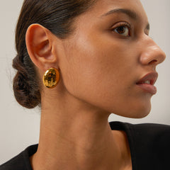 Bold Textured Earrings