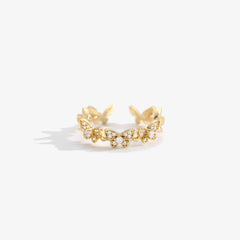Butterfly Diamond Ring