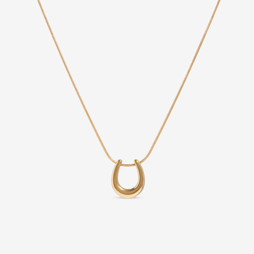 Horseshoe Pendant Necklace