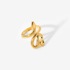 Twisted Snake Ring